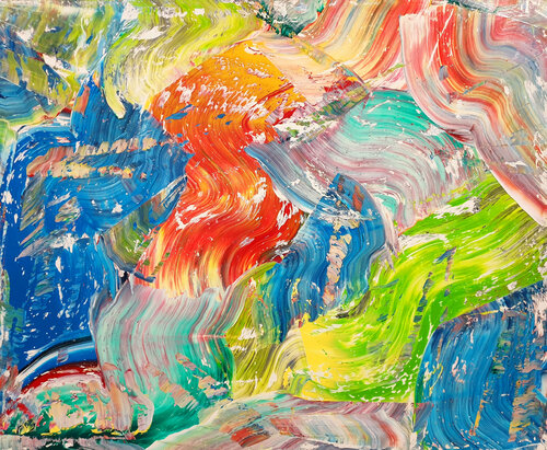 Abstract No. 551-I di Frank Jähne, Pittura in vendita su Singulart