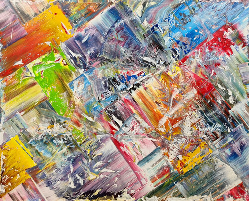 Abstract No. 564-I di Frank Jähne, Pittura in vendita su Singulart