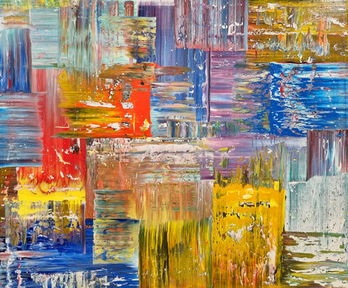 Abstract No. 572-II di Frank Jähne, Pittura in vendita su Singulart