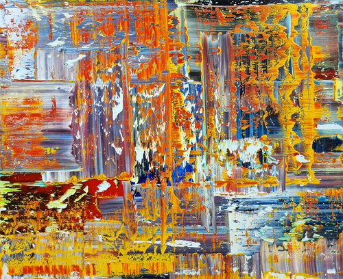 Abstract No. 577-I di Frank Jähne, Pittura in vendita su Singulart