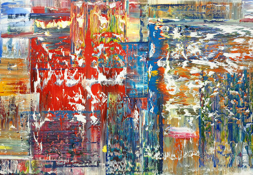 Abstract No. 485 par Frank Jähne, Peinture en vente sur Singulart