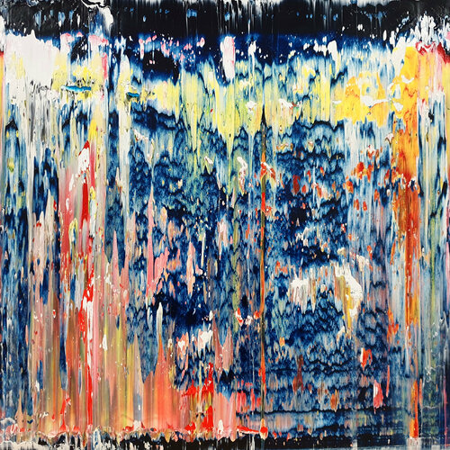 Abstract No. 491-II par Frank Jähne, Peinture en vente sur Singulart