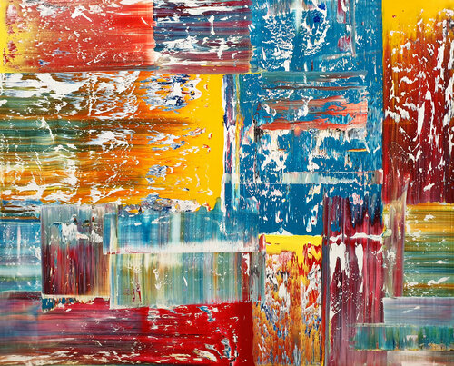 Abstract No. 495-III par Frank Jähne, Peinture en vente sur Singulart
