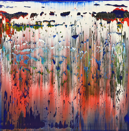 Abstract No. 496-II par Frank Jähne, Peinture en vente sur Singulart