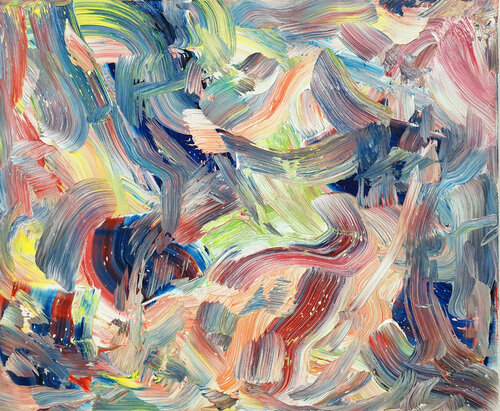 Abstract No. 503-II par Frank Jähne, Peinture en vente sur Singulart