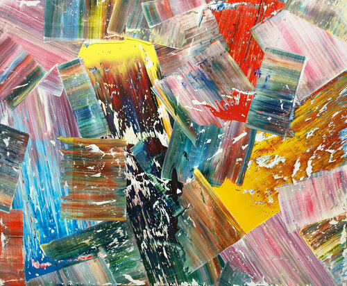 Abstract No. 503-III par Frank Jähne, Peinture en vente sur Singulart