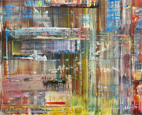 Abstract No. 509-I van Frank Jähne, Schilderij te koop op Singulart
