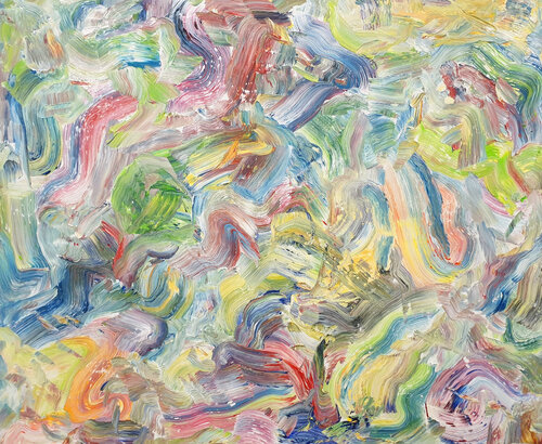 Abstract No. 510-II van Frank Jähne, Schilderij te koop op Singulart