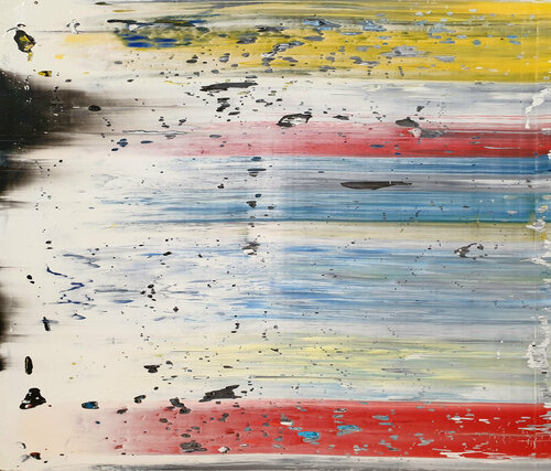 Abstract No. 514-I van Frank Jähne, Schilderij te koop op Singulart