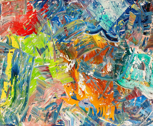 Abstract No. 516-III van Frank Jähne, Schilderij te koop op Singulart