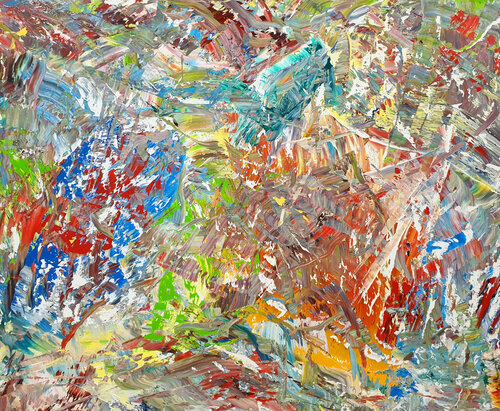 Abstract No. 519-I van Frank Jähne, Schilderij te koop op Singulart