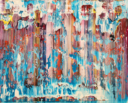 Abstract No. 520-III van Frank Jähne, Schilderij te koop op Singulart