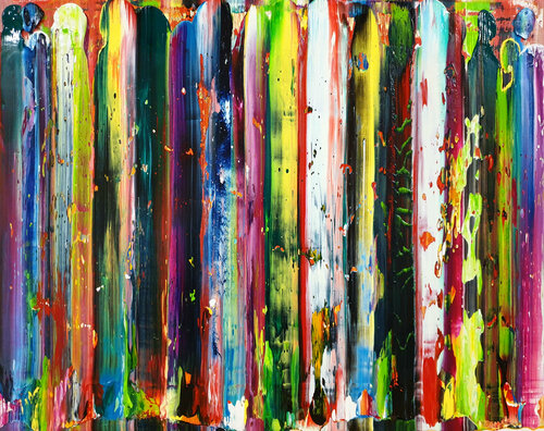 Abstract No. 521-II van Frank Jähne, Schilderij te koop op Singulart