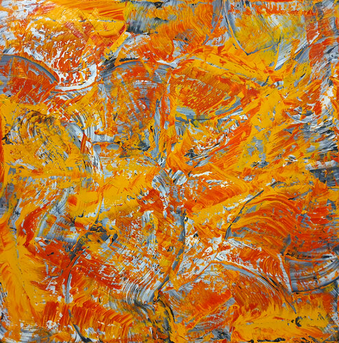 Abstract No. 525-III van Frank Jähne, Schilderij te koop op Singulart