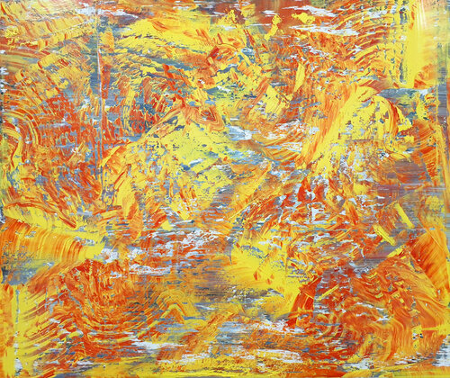 Abstract No. 530-II van Frank Jähne, Schilderij te koop op Singulart