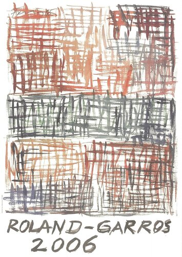 Roland Garros French Open by Günther Förg, Print for Sale on Singulart