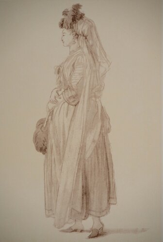 Femme à la couronne de fleurs by Jean-Honoré Fragonard, Print for Sale on Singulart