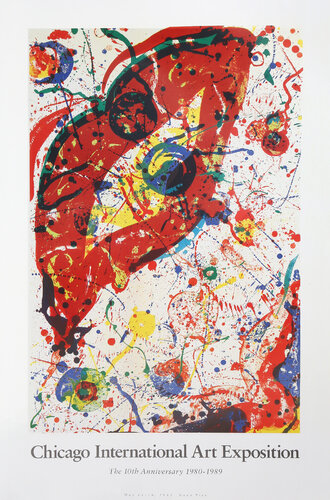 Chicago International Art Exposition von Sam Francis, Druck kaufen auf Singulart
