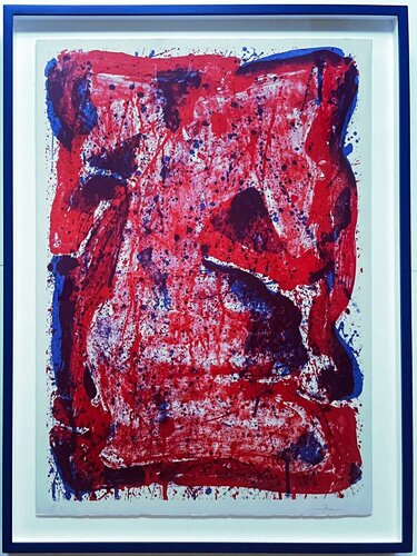 Sam Francis - Affiche Moderna Museet Stockholm (Catalogue Raisonne L-16, p.66), from the Estate of Wolf Kahn and Emily Mason von Sam Francis, Druck kaufen auf Singulart