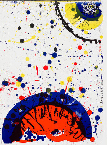 Kayo 4 Years Old - Red Eye (from 1¢ Life), 1964 by Sam Francis, 版画 for Sale on Singulart