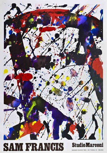 Sam Francis Exhibition Poster Fondation Maeght by Sam Francis, Print for Sale on Singulart