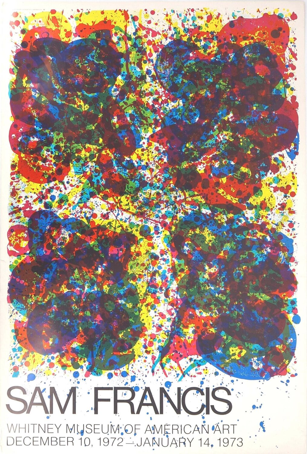 giclee_print abstraite aux couleurs primaires Sam Francis Print for sale
