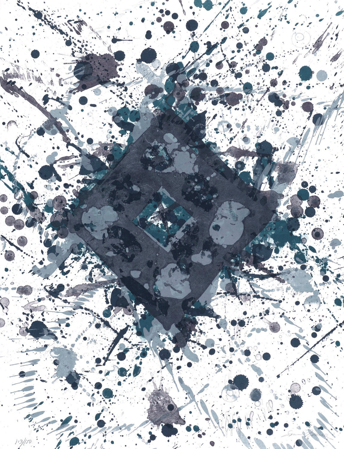 Untitled Sam Francis Impresión en venta