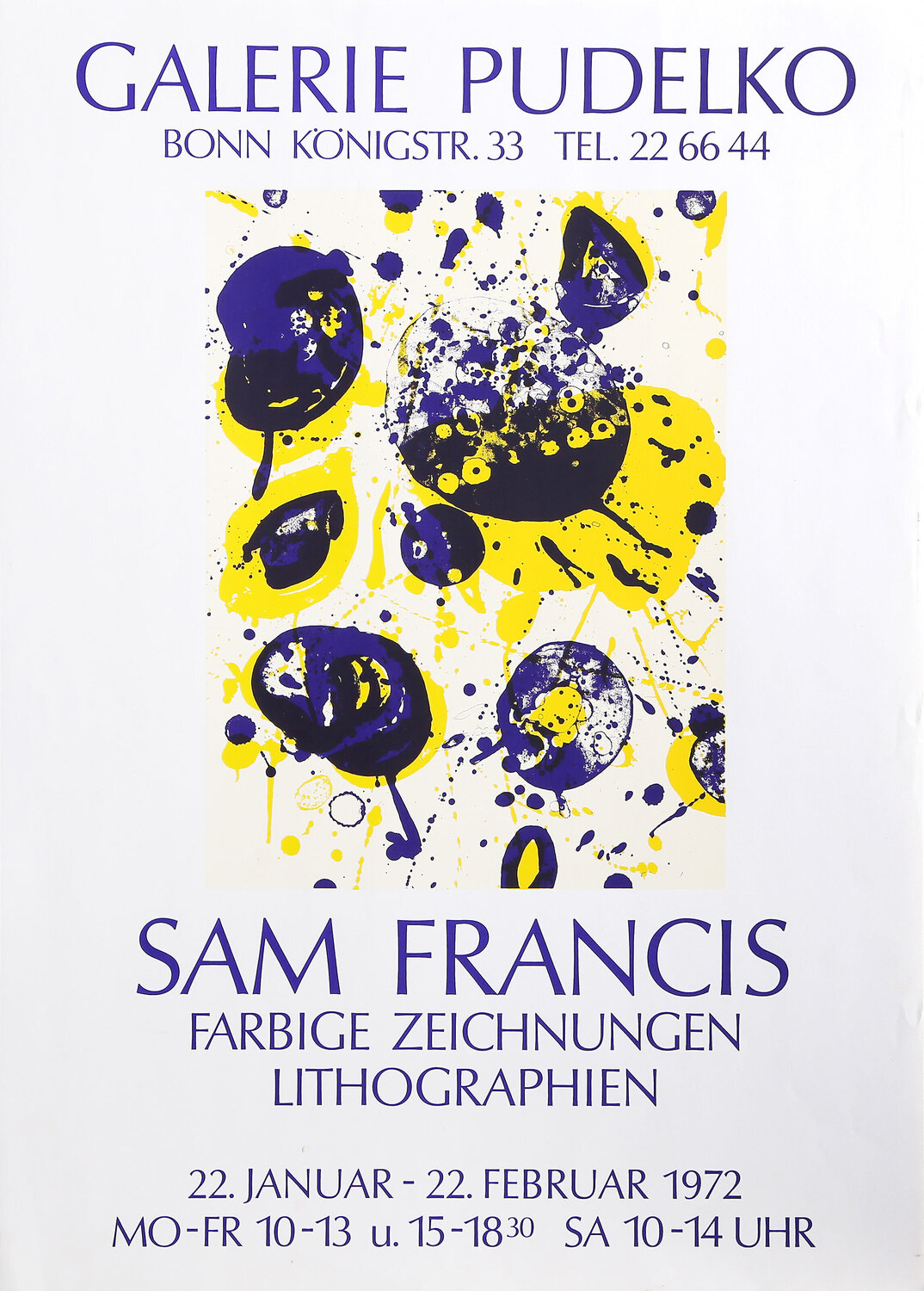 Galerie Pudeklo Sam Francis Stampa in vendita