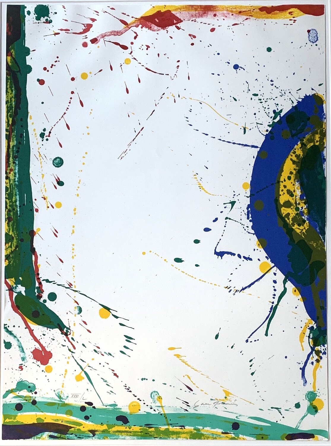 Untitled (SF-315) Sam Francis Stampa in vendita