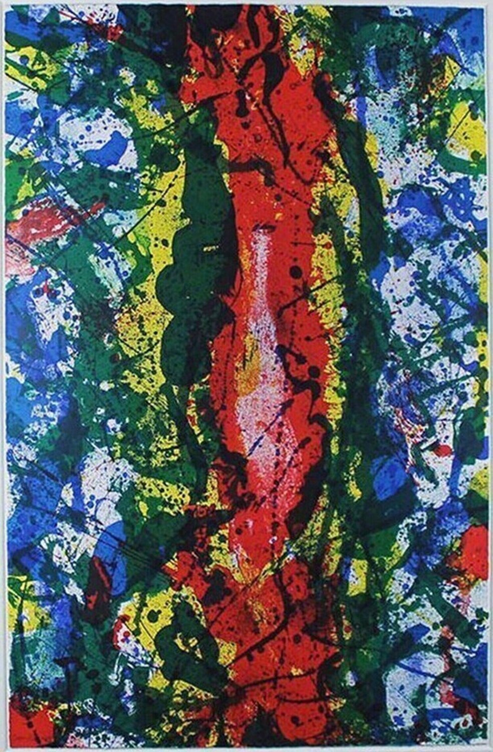 Untitled (SF-344) Sam Francis Stampa in vendita