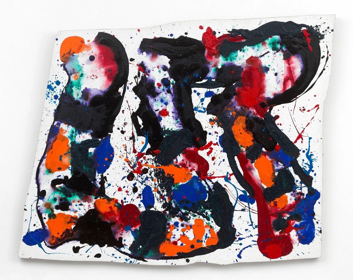 Untitled 1985, San Leandro Sam Francis Original painting for sale