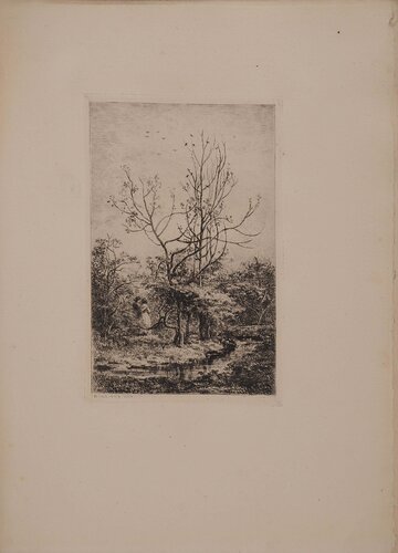 Le verger by Charles François Daubigny, Print for Sale on Singulart