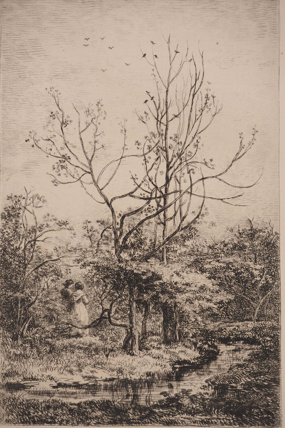Le verger Charles François Daubigny Édition à vendre