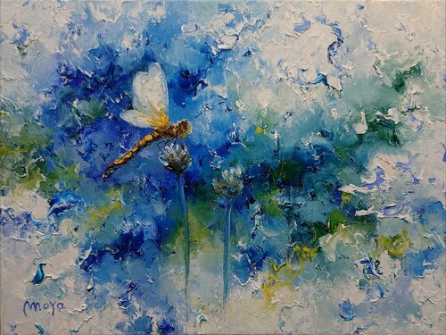 Pause repas van Moyo, Schilderij te koop op Singulart