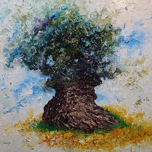 L'olivier di Moyo, Pittura in vendita su Singulart