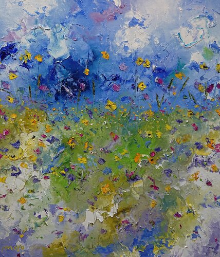 Fraîcheur estivale di Moyo, Pittura in vendita su Singulart