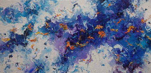 Explosion florale van Moyo, Schilderij te koop op Singulart