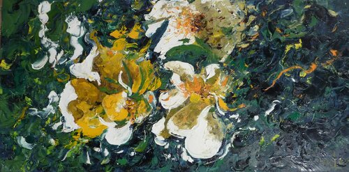 Interprétation florale di Moyo, Pittura in vendita su Singulart