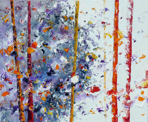 Envol de couleurs di Moyo, Pittura in vendita su Singulart