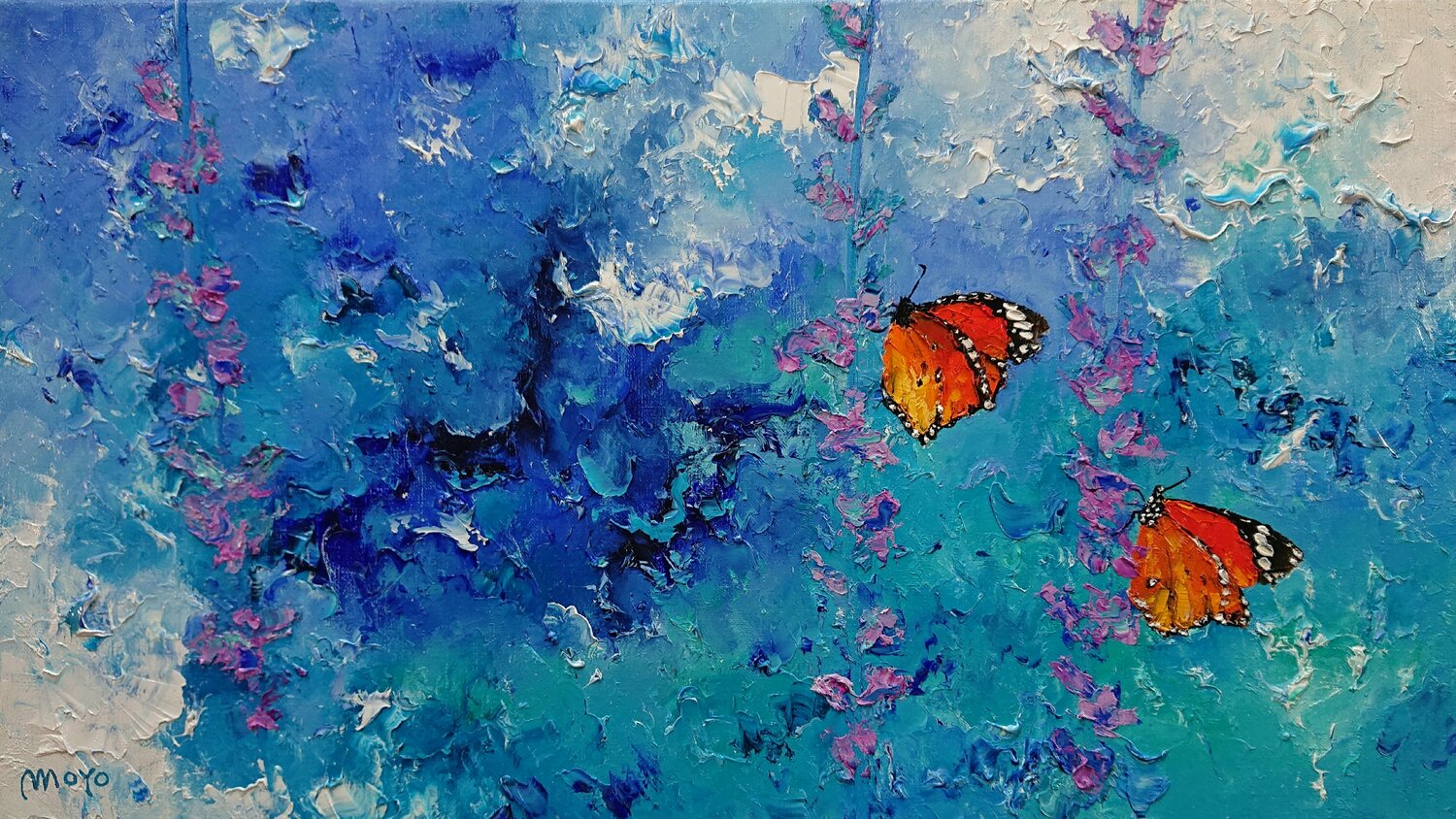 Duo de papillons. Moyo