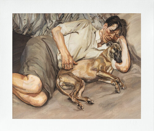 Double Portrait, 1988-90 von Lucian Freud, Druck kaufen auf Singulart