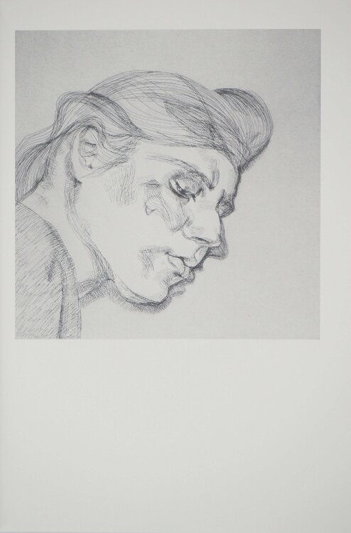 Tête d'Ib Lucian Freud