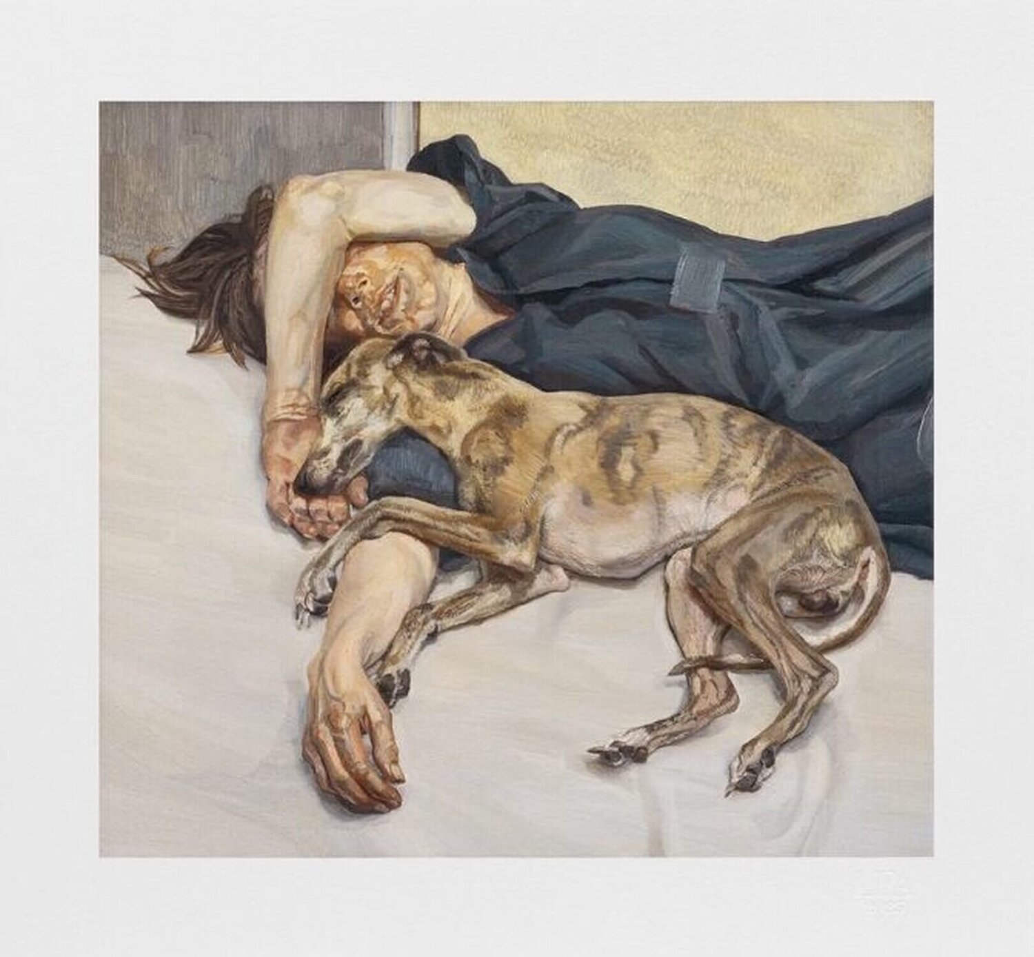 Double Portrait Lucian Freud