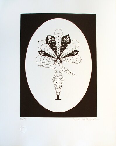 La Dirigente del Trafico van Pedro Friedeberg, Afdruk te koop op Singulart