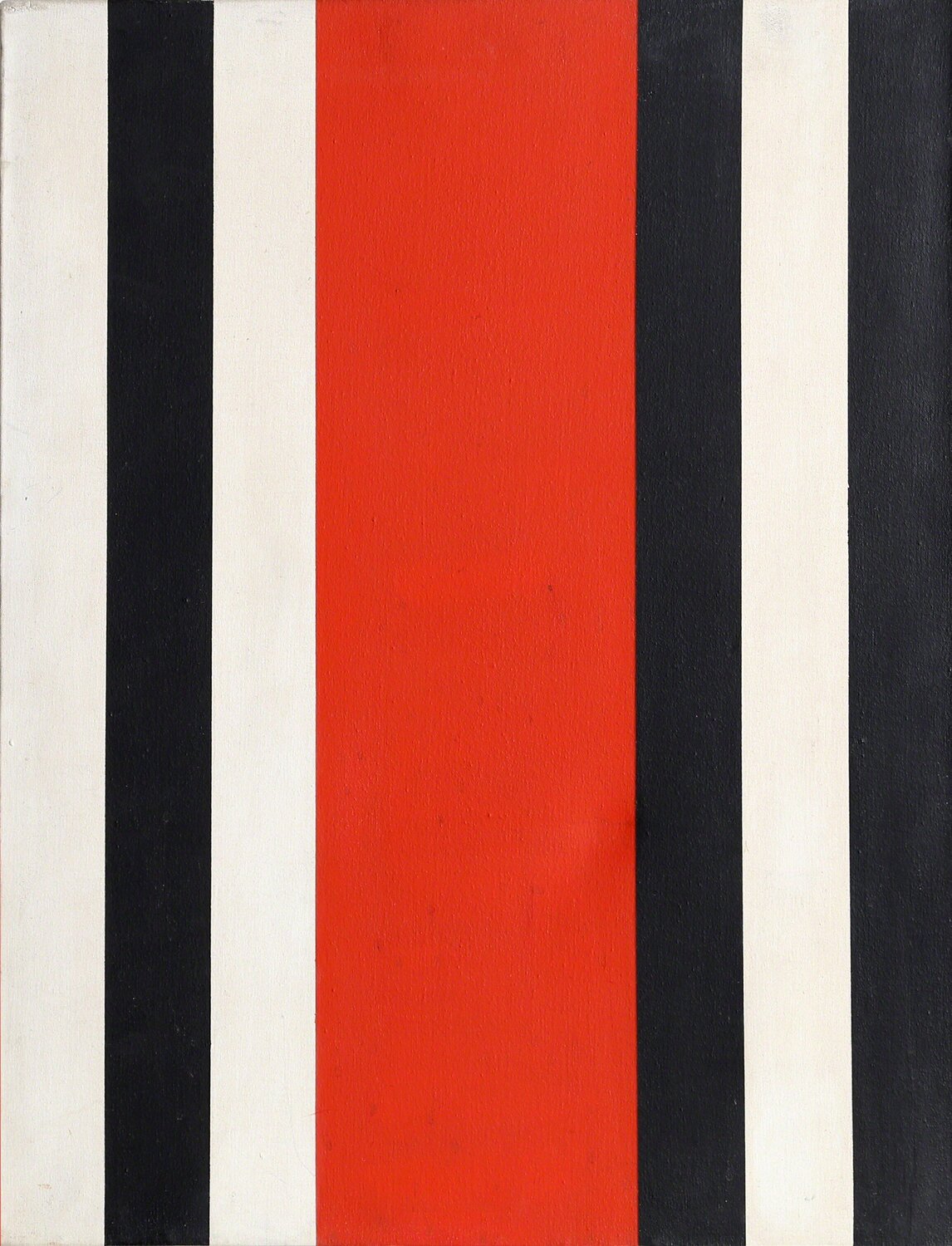 Red, Black and White Stripes Warner Friedman