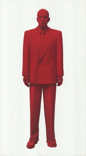 Red Man with a hoof by Katharina Fritsch, 인쇄 for Sale on Singulart