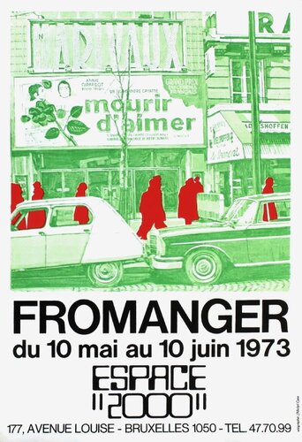 Expo 73 - Espace 2000 von Gérard Fromanger, Druck kaufen auf Singulart