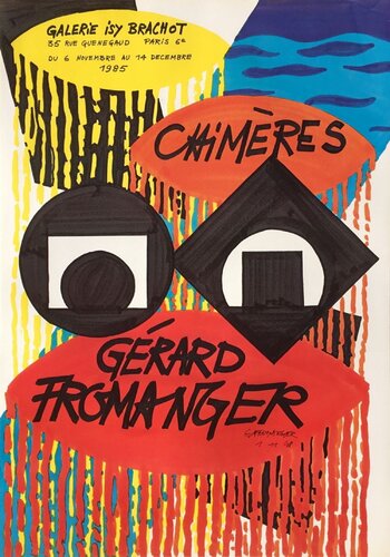 Expo 85 - Galerie Isy Brachot von Gérard Fromanger, Druck kaufen auf Singulart