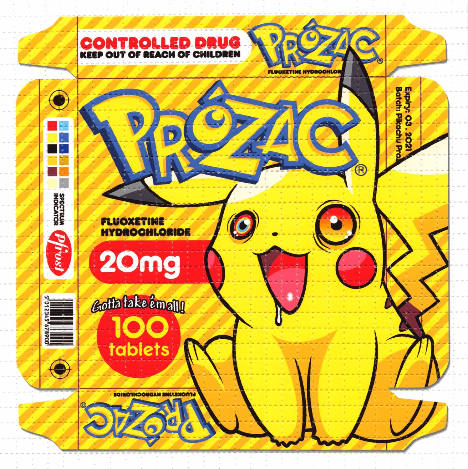 Gotta Take 'Em All Ben Frost Stampa in vendita