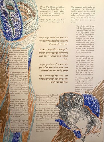 KABBALAH: Sefer Yetsirah and the Thirty-Two Paths to Wisdom von Ernst Fuchs, Druck kaufen auf Singulart